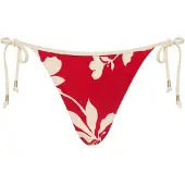 Seafolly - Mayflower Hipster Tie Side - Bikini-Bottom Gr 44 rot