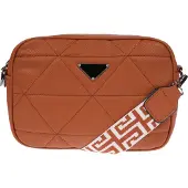 Christian Wippermann Kleine Damen Tasche Schultertasche Umhängetasche Henkeltasche Leder Optik Bag Braun