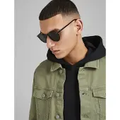 Jack & Jones Sonnenbrille "JACRYDER SUNGLASSES NOOS", Herren, schwarz, unifarben, Sonnenbrillen Sonnenbrille