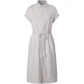 Pepe Jeans für Damen. PL953762 Linda Kleid hellrosa (XL), Lässig, Baumwolle, Kurzarm