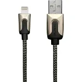 Xtrememac XCL-HQC-93, 1 m, Lightning, USB A, Gold, Gerade, Gerade