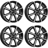 Dezent 4 TN dark Felgen 6.5Jx16 4x98 für Ford Ka
