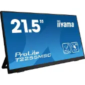Iiyama ProLite T2255MSC-B1, 54,6 cm (21.5"), 1920 x 1080 Pixel, Full HD, LCD, 5 ms, Schwarz