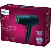 Philips Haartrockner "Series 5000 BHD512/20" 2.300 W 3 Aufsätze mit ThermoShield Technologie, 3 Hitze- und 2 Geschwindigkeitsstufen