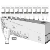 Tech One Tech Tec2954 Pack 12w Usb-wandladegerät 10 Einheiten