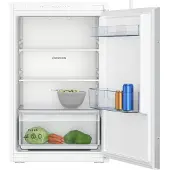Constructa Einbaukühlschrank "CK121NSE0", Energieeffizienz: E, silber (weiß), Rechtsanschlag, wechselbar, Kühlschränke, Einbaukühlschrank