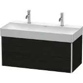 Duravit XSquare Waschtischunterbau wandhängend, 2 Schubkästen, 984x397x460mm, XS416301616