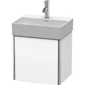 Duravit Waschtischunterschrank XSquare 43,4x34x39,7cm, wandhängend, Tür re, we. matt