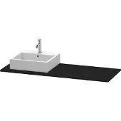 Duravit XS060GL1616 Konsole XSquare m. Ausschnitt links