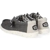 HeyDude Wally Stretch Canvas Herren, Slip on Schuhe, Schwarz, 41EU