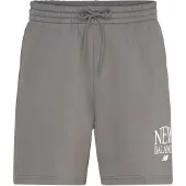 New Balance Sweatshorts mit Kordelverschluss, aus Baumwolle und Polyester, in Fleece-Qualität