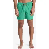 Quiksilver Badeshorts "EVERYDAY VOLLEY 15" unifarbene Optik, mit kontrastfarbenen Details, Straight-Leg-Passform