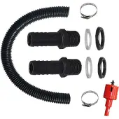 OEM Regenwasser-Verbindungsschlauch - Dauerhaftes Gummidesign - 100 cm