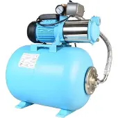 OEM Druckpumpe – Kreiselpumpe – 50-Liter-Druckbehälter – 1300 W – Blau, Edelstahl