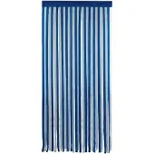 OEM Blauw-wit gestreept Vliegengordijn 90 x 200 cm