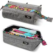OEM Grossfass Pencilcase grau für Schule und Büro Jungen Pencilcase