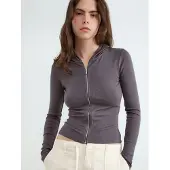 Balmohk 30000604 Slim Fit Reißverschlusspullover