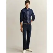 Gant für Herren. 1000011 Jeans Regular Fit Dunkelblau (31/34), Lässig, Baumwolle, Denim