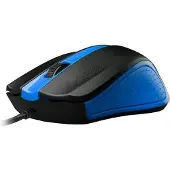 Gembird WM-01, Optisch, USB Typ-A, 1200 DPI, Schwarz, Blau