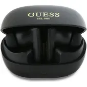 GUESS Bluetooth Kopfhörer Gutwst88Mctgk Tws + Docking Station Schwarz/Schwarz Capsule gedrucktes Logo