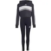 Adidas Seasonal Essentials Tiberio 3 Stripes Fleece Leggings Trainingsanzug