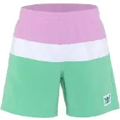 Chiemsee Badeshorts , Jungen, Gr. 170/176, bunt (orchid), 100% Polyester, Badehosen Badeshorts