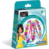 Clementoni Crazy Chic En-Joy Bileklikler Glee, Mehrfarbig, Kunststoff, 220 mm, 50 mm, 220 mm, Geschlossene Box