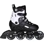 Powerslide Khaan Magic Adjustable Kinder-inlineskates Schwarz EU 39-42 Kinder Schwarz EU 39-42