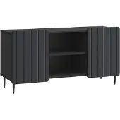 Syfax TV-Schränk Schwarz 102 x 34,5 x 52 cm Holzwerkstoff