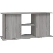 Syfax Aquariumständer Grau Sonoma 121x41x58 cm Holzwerkstoff