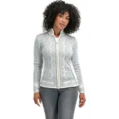 Dale of Norway Christiania Damen Jacke aus Merino Wolle grau L