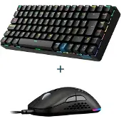 Hiditec Pac010039 Gm1k + Gx30 Pro Gaming-tastatur Und Maus Spanisch