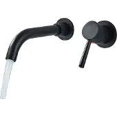 OEM Waschbeckenarmatur, Einhebelsteuerung, Oberfläche, Matte Schwarz