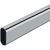 Stor Planet Ovale Kleiderstange 100 Cm Silber Silber One Size