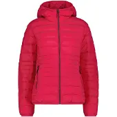 CMP - Women's Down Jacket Fix Hood 35K4076 - Kunstfaserjacke Gr 34 rot