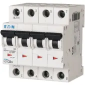 Eaton 240959 Leitungsschutzschalter, 10 A, 4p, Charakteristik: C FAZT-C10/4