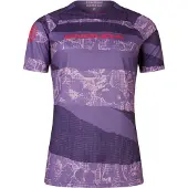 Endura Patchwork Women's LTD Printed Short Sleeve Tee bramble XL