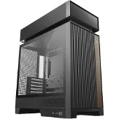 DeepCool CL660, PC, Schwarz, Mini-ITX, micro ATX, ATX, Acrylnitril-Butadien-Styrol (ABS), SPCC, Gehärtetes Glas, Multi, Taschenlüfter