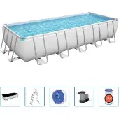 Bestway Power Steel Frame-Pool Rechteckig 19281 L