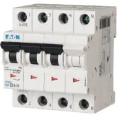 Eaton 241175 Leitungsschutzschalter, 25 A, 3p+N, Charakteristik: C FAZT-C25/3N