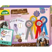 Lena Kreativset "Siegerschleifen Hobby Horsing", bunt, Kreativsets, Kinder, Karton, Kunststoff, Kreativset