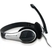 Conceptronic Allround Stereo Headset, Kabelgebunden, 20 - 22000 Hz, Büro/Callcenter, 111 g, Kopfhörer, Schwarz, Silber