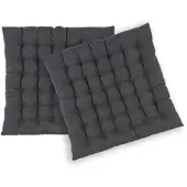 Pad concept Sitzkissen Risotto, 2er-Set grau, 40x3x40 cm