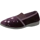Zedzzz Damen Joanna Hausschuhe DF1319 (6 UK/39,5 EU) (Violett)