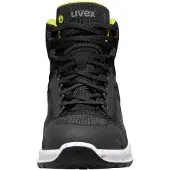 Uvex 2 trend Sicherheitsschuh S1PS Schnürstiefel schwarz/gelb 45