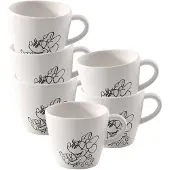 Villeroy & Boch ManR.bl.Mickey Espressotasse Set 6 Stück - Art.-Nr. 1047201420 - EAN 4057743198927