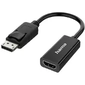 Hama 00300092, Displayport, HDMI, Männlich, Schwarz, Männlich, Weiblich