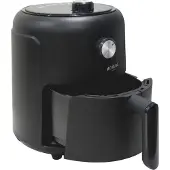 Michelino Effiziente Heißluftfritteuse 2,6 Liter 1000W schwarz