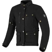 Merlin Harriet Damen Motorrad Wachsjacke, schwarz, M