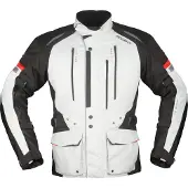 Modeka Striker II Motorrad Textiljacke, hellgrau/schwarz, XL